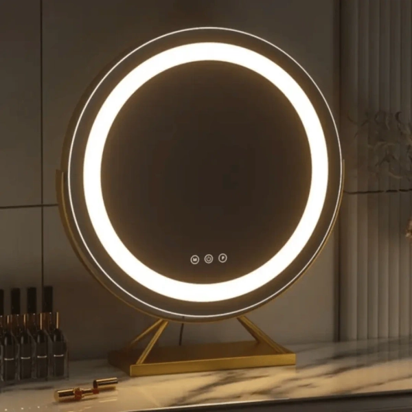 LED Makeup Mirror | Dressing Table Mirror UK | Makeup Mirror with Lights by Touch Control