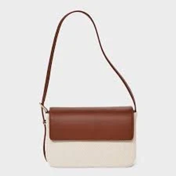 A New Day Flap Canvas Shoulder Bag