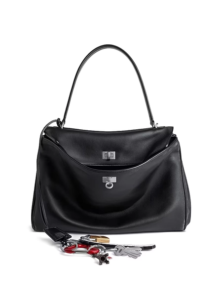 Rodeo Medium Handbag Used Effect with One Charm