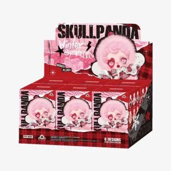 POP MART SKULLPANDA Winter Symphony Series Plush Blind Box | Yore Store Whole Box