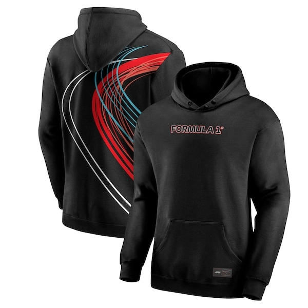 Formula 1 2025 Las Vegas Grand Prix Night Racing Snap Hoodie - Black