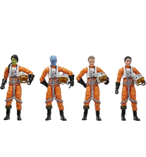 Star Wars The Vintage Collection X-Wing Pilot 4-Pack