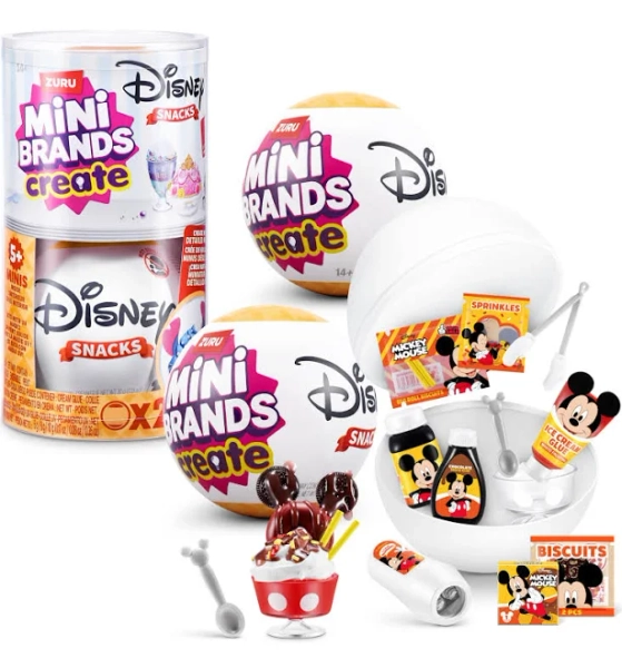 Mini Brands Disney Snacks Series 1 Surprise Collectable Minis