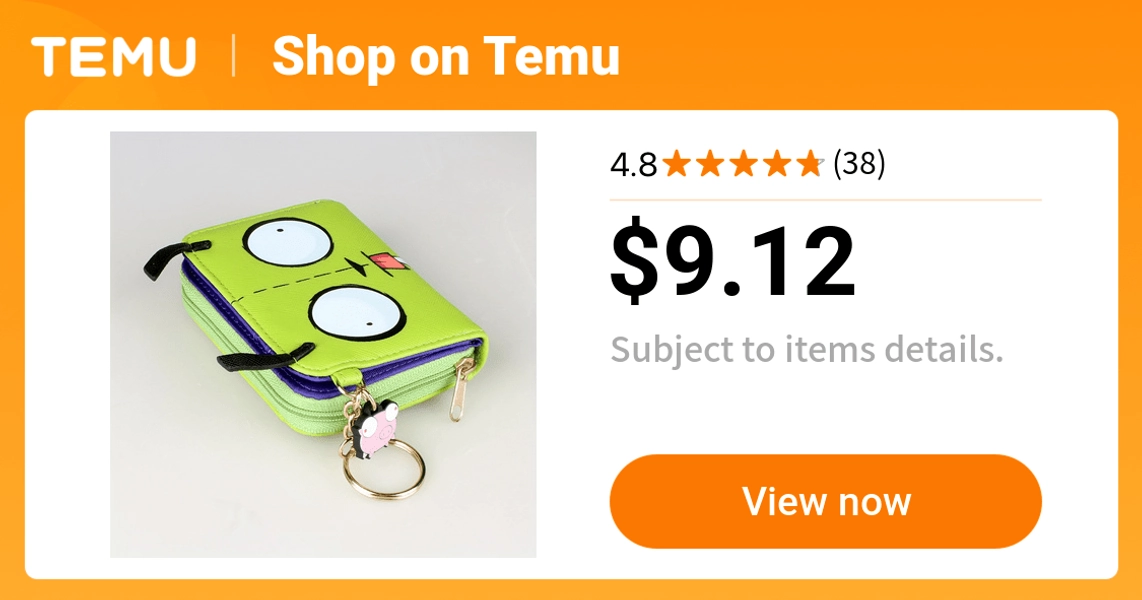 tui   di qiu mens cute   zipper wallet - Temu