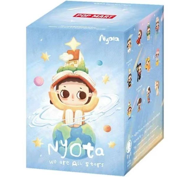 Authentic POP MART Nyota We Are All Stars Series Figures Cute Toy