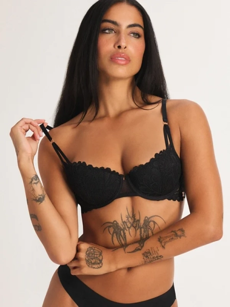 Savage Not Sorry Lightly Lined Lace Balconette Bra