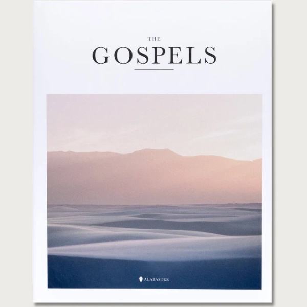 The Four Gospels Hardcover Bible Book | Alabaster Co 1st Edition Hardcover / New Living Translation (nlt)