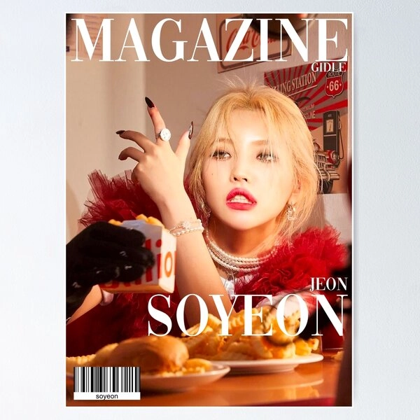 (G)I-DLE Soyeon (Magazine cover) Poster