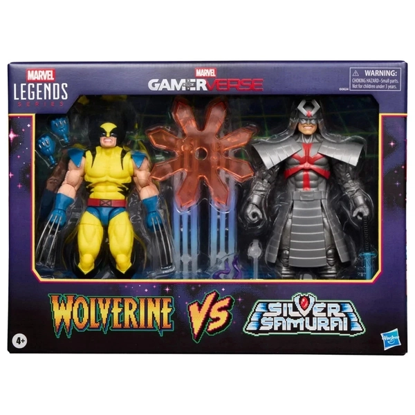 Marvel Legends Gamerverse Wolverine vs  Silver Samurai 6-Inch Action Figures NEW