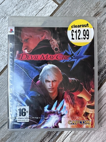 DEVIL MAY CRY 4 IV PS3 Game NEW SEALED UK PAL Sony PlayStation