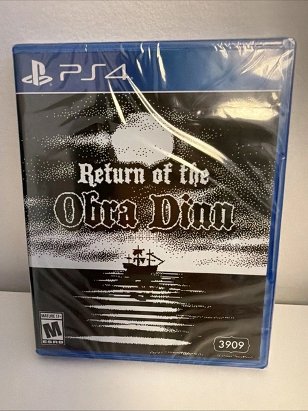 Return Of The Obra Dinn - PS4 PlayStation Brand New Factory Sealed Grail