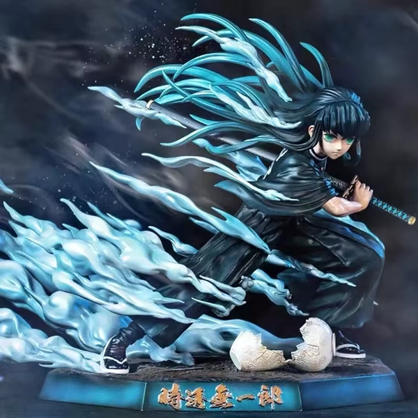 18cm Demon Slayer kimetsu no yaiba Tokitou Muichirou Anime Action Figure Toys Doll Collection Christmas Gift No Box