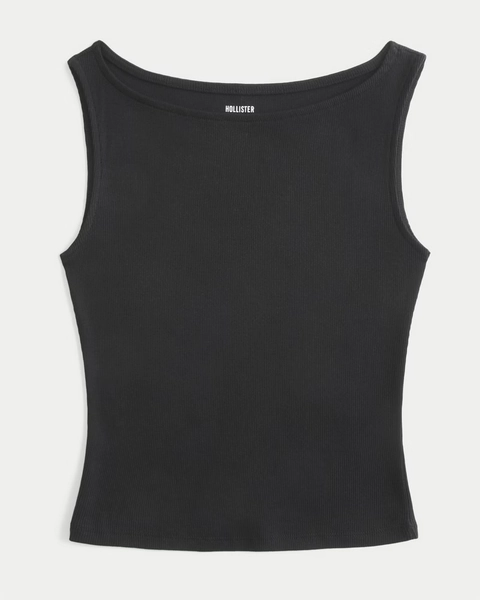 Slash-Neck Tank