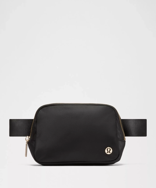 Everywhere Belt Bag 1L *Metal Hardware - Black/Gold - ONE SIZE