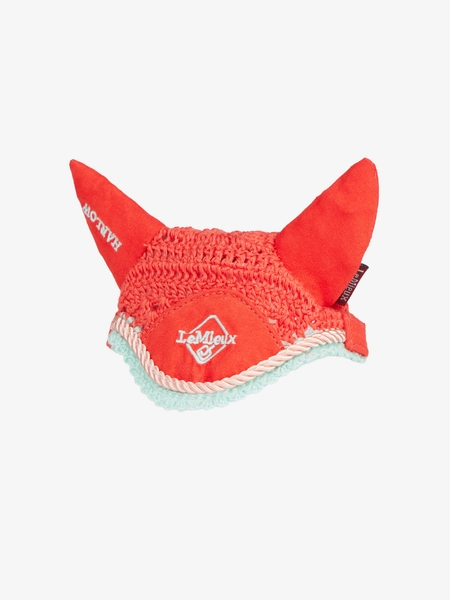 Harlow Toy Pony Fly Hood Coral Crush One Size