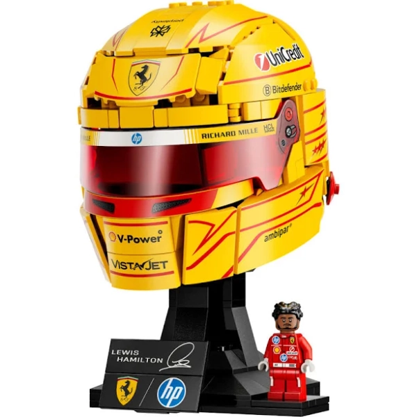 LEGO Scuderia Ferrari HP Lewis Hamilton Helmet