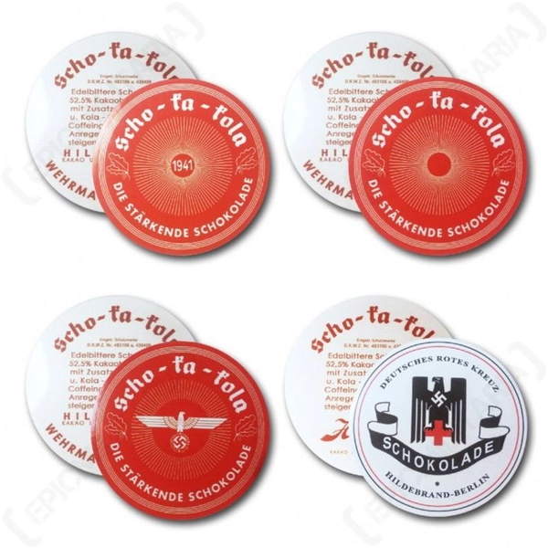 Scho-Ka-Kola Stickers