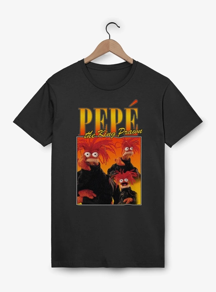 Disney The Muppets Pepe The King Prawn Collage T-Shirt