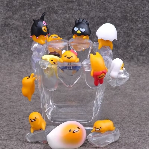 Japan Anime Gudetamas Yolk Lazy Eggs Cute Kawai Cup Rim Action Figures Model Blind Box Toy Collection Decoration  Gifts - AliExpress 26