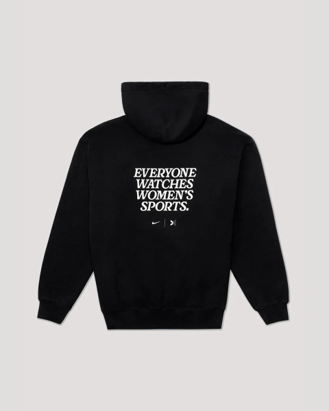 Everyone Watches Women's Sports™ Black Hoodie