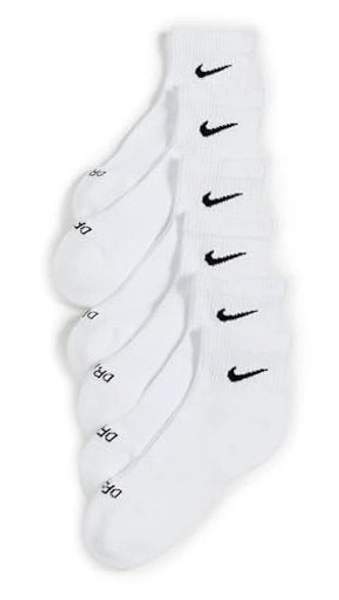 Nike Everyday Plus Cushioned Training Ankle Socks, 6 Pack