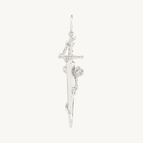 Tender Touches Silver Dagger Charm