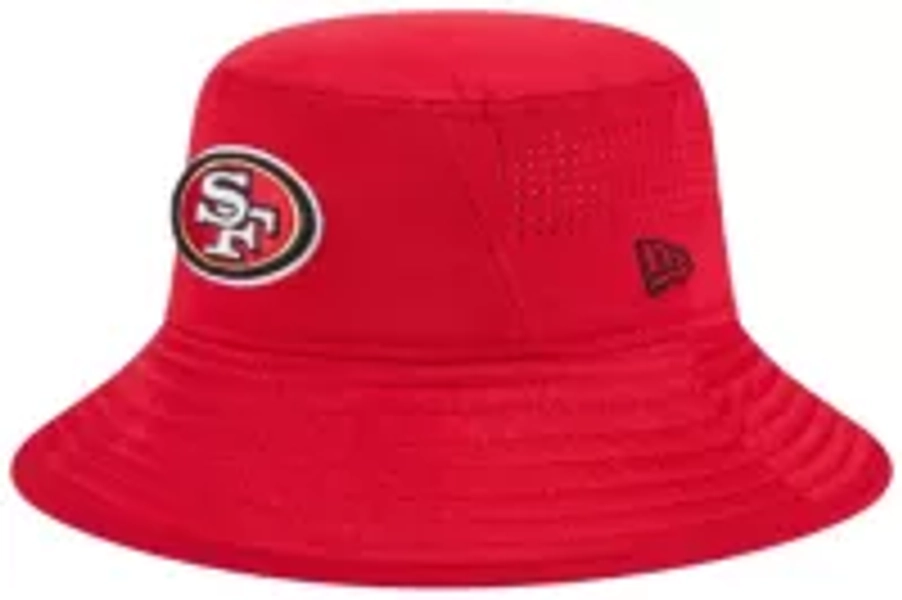 New Era Adult San Francisco 49ers Red Digi Bucket Hat