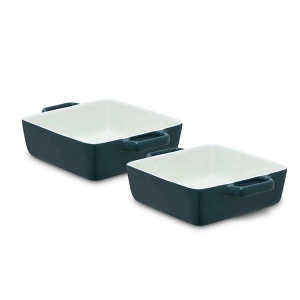 Buy Barbary and Oak Nattura Teal Stoneware Set of 2 Oven Dish | Oven and casserole dishes | Argos