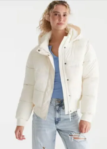 Midweight Hooded Puffer Jacket!!!