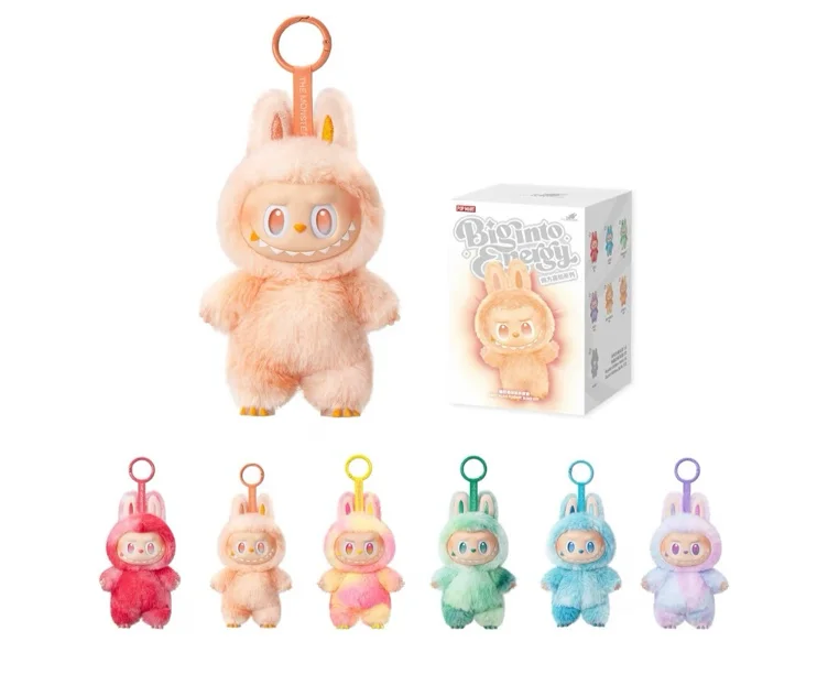POP MART The Monsters Big into Energy Series-Vinyl Plush Pendant Blind Box, Blind Box Figures, Random Design Action Figures Collectible Toys Home Decorations, Single Box