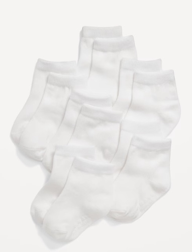 Unisex Crew Socks 6-Pack for Toddler & Baby | Old Navy