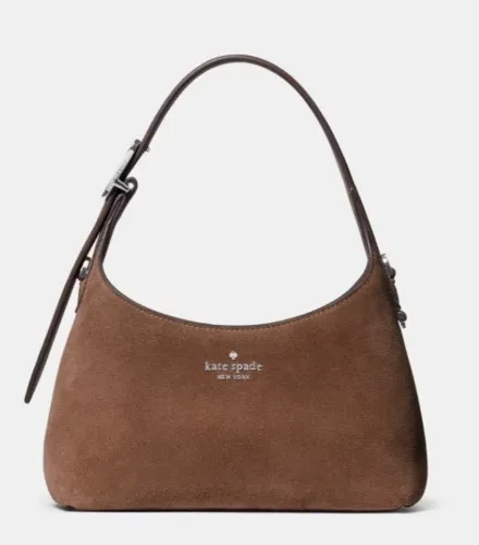 Kate Spade 454 Suede Mini Crossbody, Wisteria