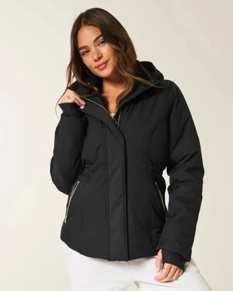 Hollister Women's Faux Fur-Lined All-Weather Jacket