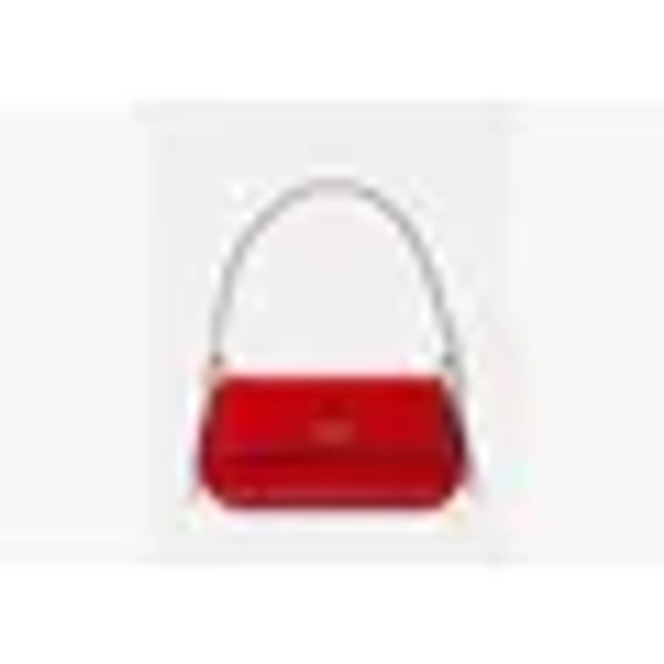 Kate Spade Bridget Patent Fabric Small Flap Shoulder, Ks Bright Red