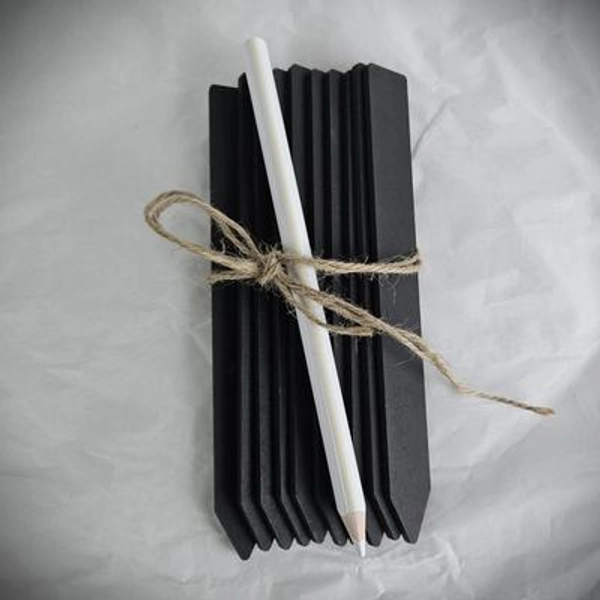 Blackboard Plant Labels, Plant Labels, Reusable Plant Labels, Waterproof Plant Labels, Seed Tray Labels, Plant Label Pencil, Plant Labelling