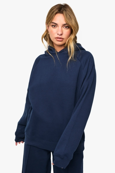 Raglan Seam Oversized Hoodie