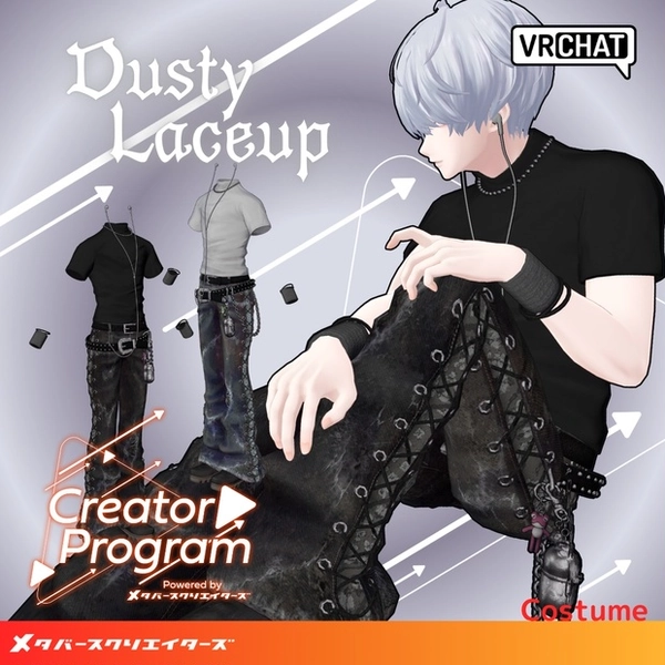 DustyLaceUp Streetwear - VRChat Men's Clothing / CP7