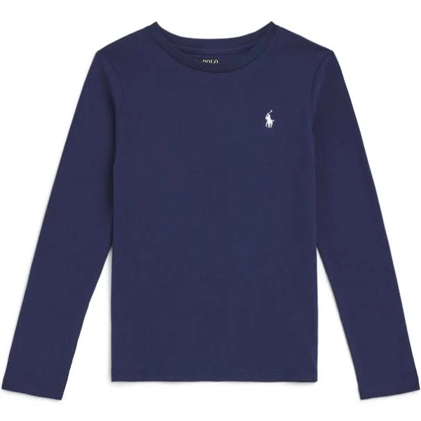 Ralph Lauren Kids Polo Pony Long-Sleeve T-Shirt - Blue - 2
