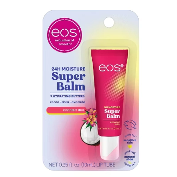 eos 24H Moisture Super Balm - Coconut Milk - 0.35 fl oz