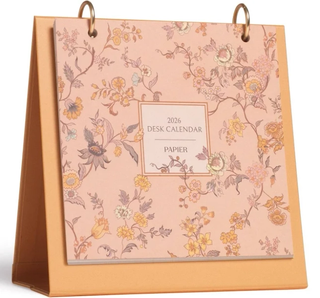 2026 Wild Blooms Desk Calendar