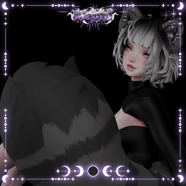 ฅ Fluffy Raccoon / Red Panda / Tanuki Set ฅ VRCFury ฅ