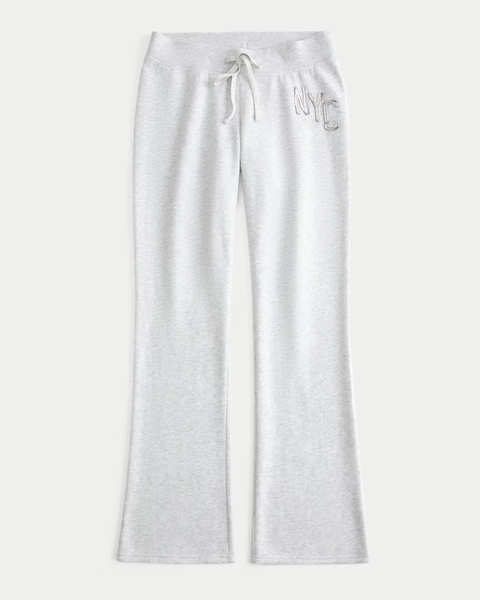 NYC Graphic Bootcut Sweatpants