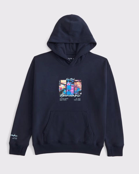 imagery logo popover hoodie