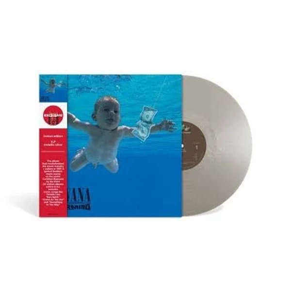 Nirvana – Nevermind LP Silver Vinyl