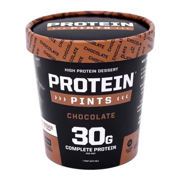 Protein Pints Chocolate High Protein Ice Cream - 16oz