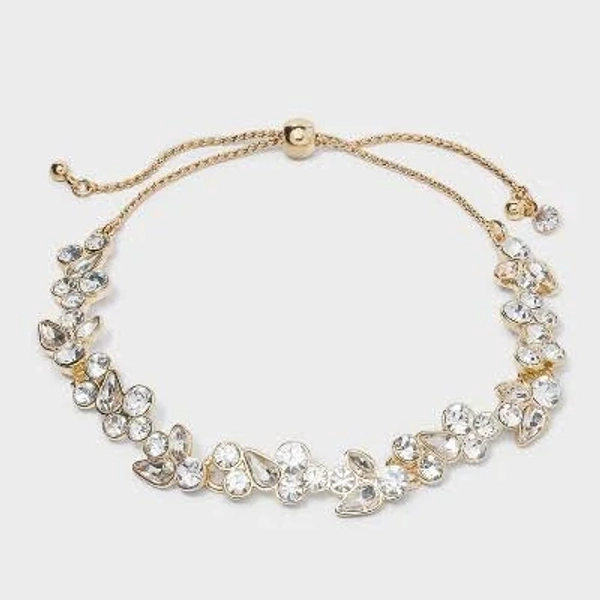 A New Day Elegant Stone Pull-Tie Bracelet
