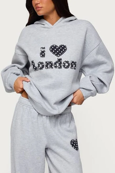 Edikted Women's I Heart London Hoodie