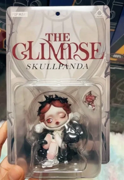 Sleeping Pop Mart Valentine's Day Limited Skullpanda The Glimpse