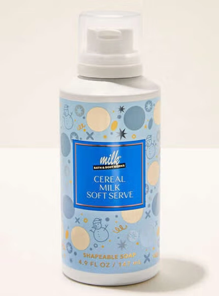 Cereal Milk Soft Serve Shapeable Soap