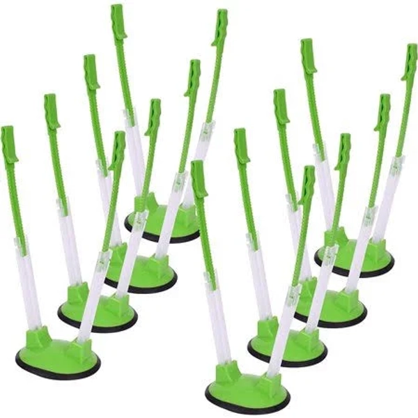 Bag Holder, 8Pcs Bag Holders For Bags, Baggy Rack Holders For Food Prep Freezer Bags Ziplock Holder Stand, Meal Planning Prep Bag's Stand Drying Rack,
